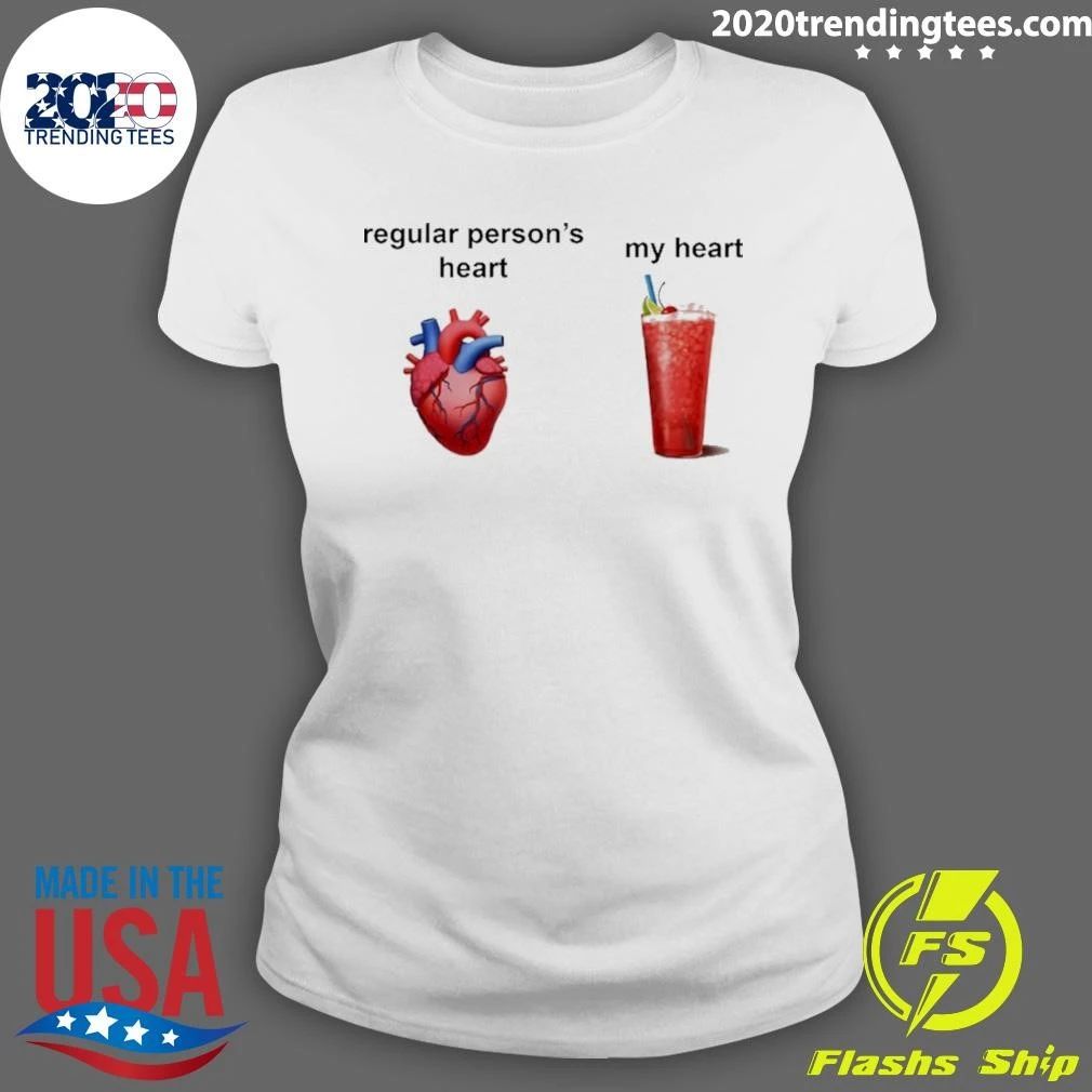 Regular Person’s Heart Vs My Heart Cocktail Shirt