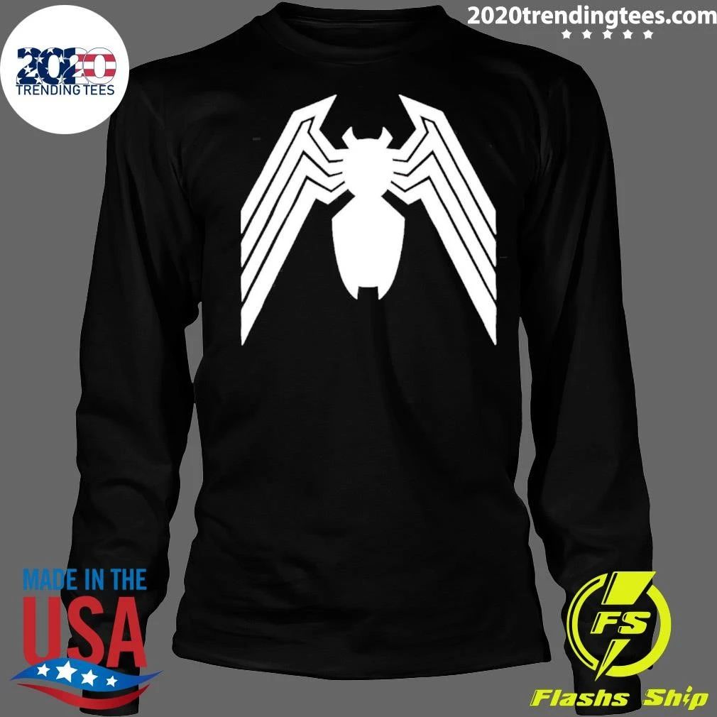 Giant White Spider Graphic Shirt