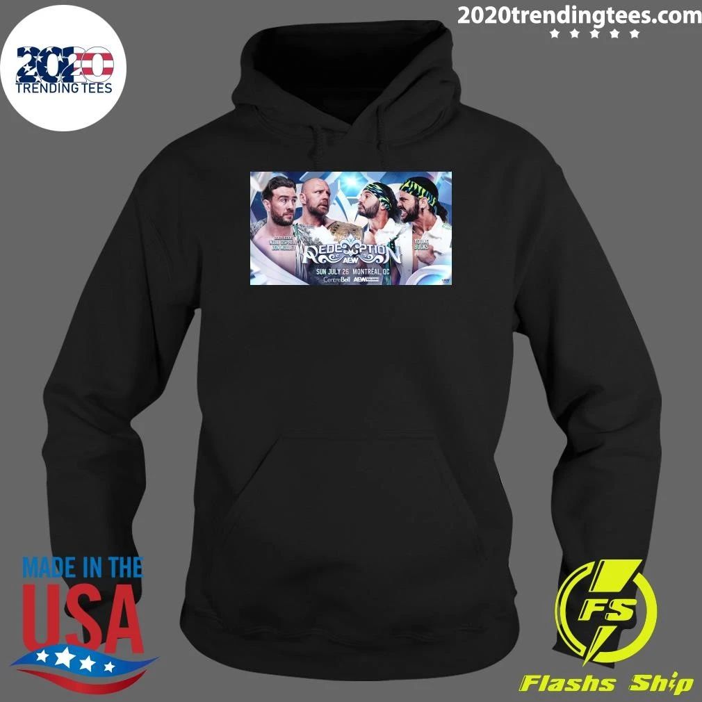 Death Riders Will Ospreay Jon Moxley Redemption AEW Sun July 26 Montréal, QC Shirt