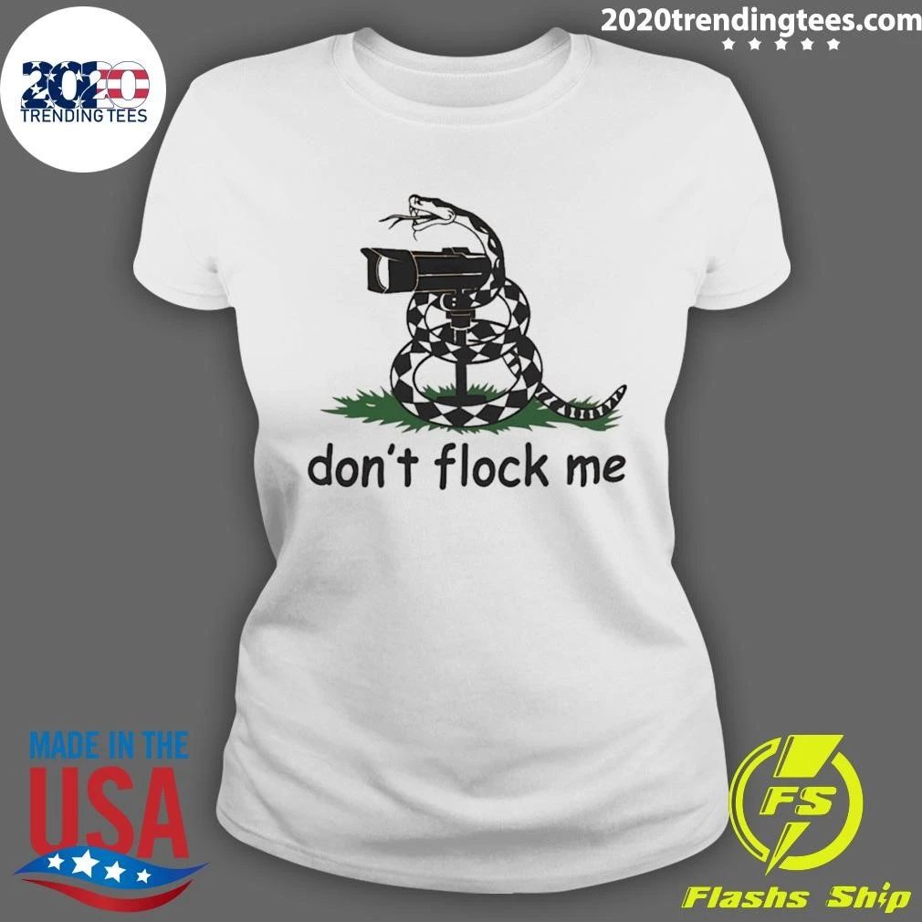 Snake Don’t Flock Me Don’t Tread On Me 2026 Shirt