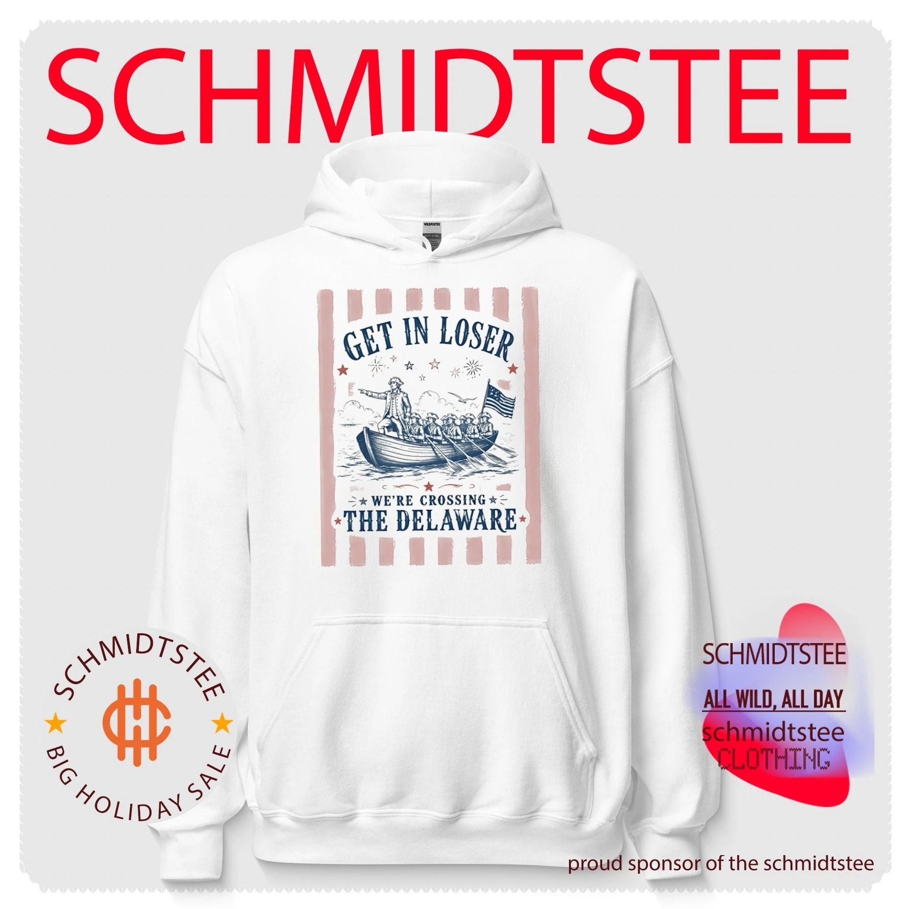 Get in loser we’re crossing the Delaware vintage shirt