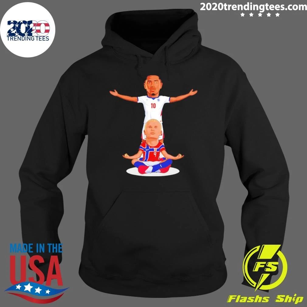 Jude Bellingham And Erling Haaland Number 10 And 9 England Norway Soccer World Cup 2026 Shirt