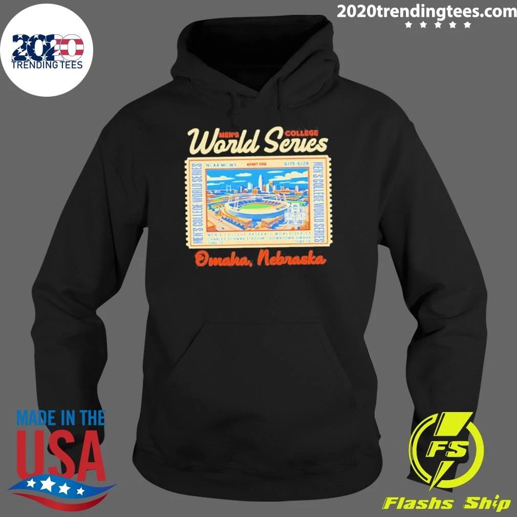 2026 Men’s College World Series Ticket Stadium Shirt
