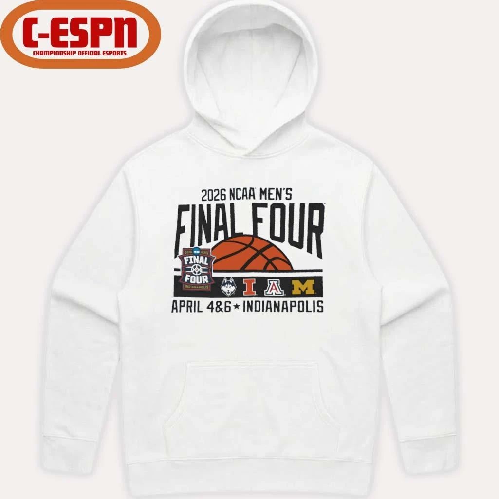 2026 NCAA Men’s Final Four April 4 & 6 Indianapolis T-Shirt