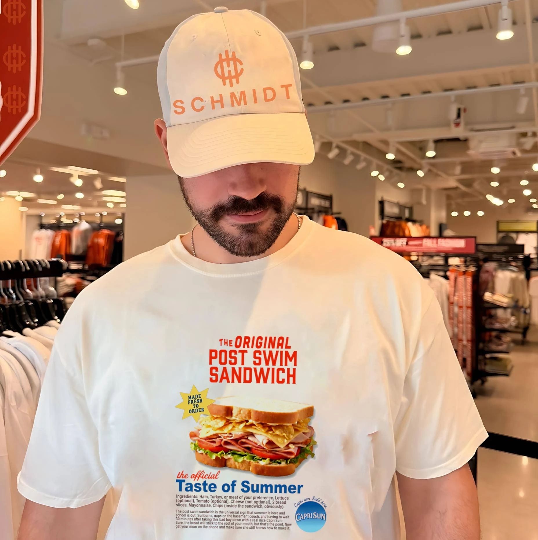 The Original Post Swim Sandwich the official Taste of Summer shirt