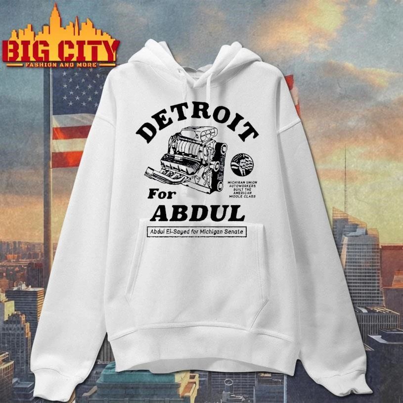 Detroit For Abdul Abdul El Sayed For Michigan Senate Engine Shirt