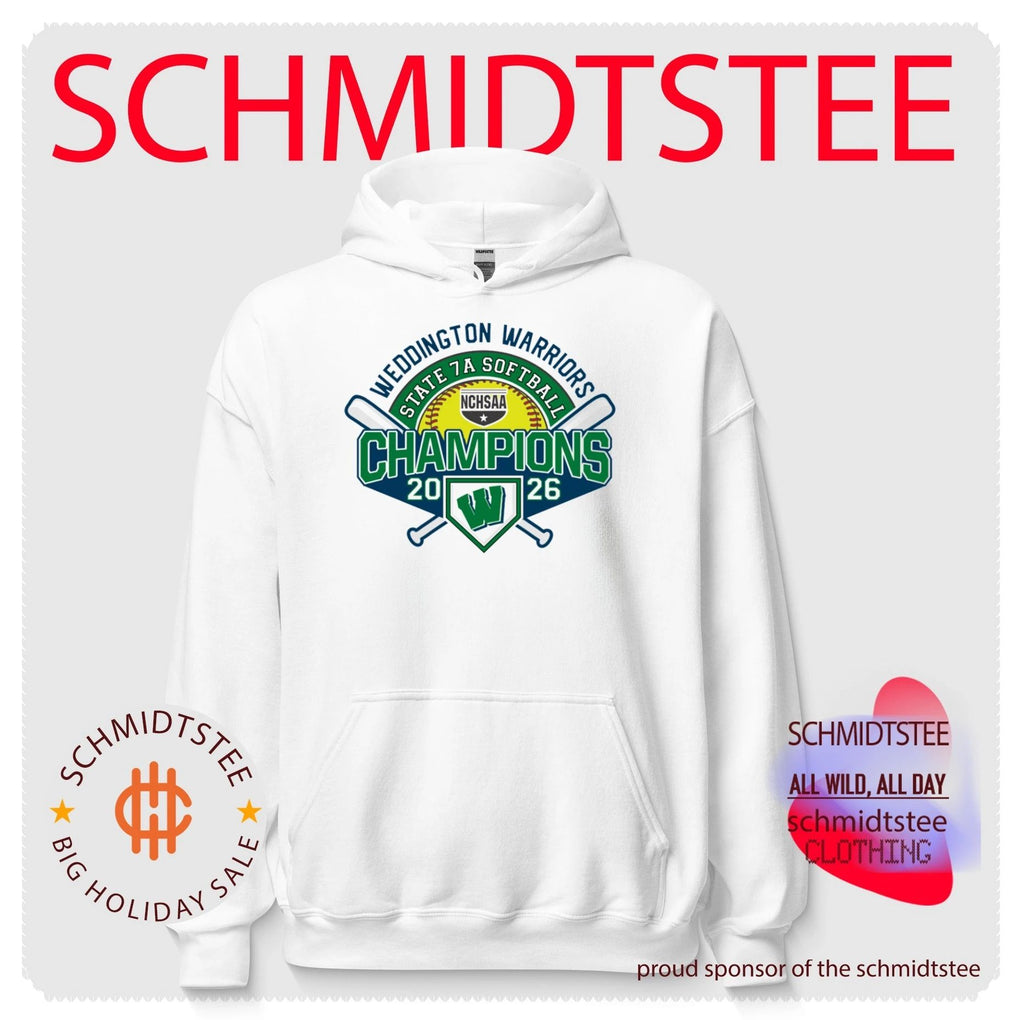 Weddington Warriors 2026 NCHSAA State 7A Softball Champions shirt