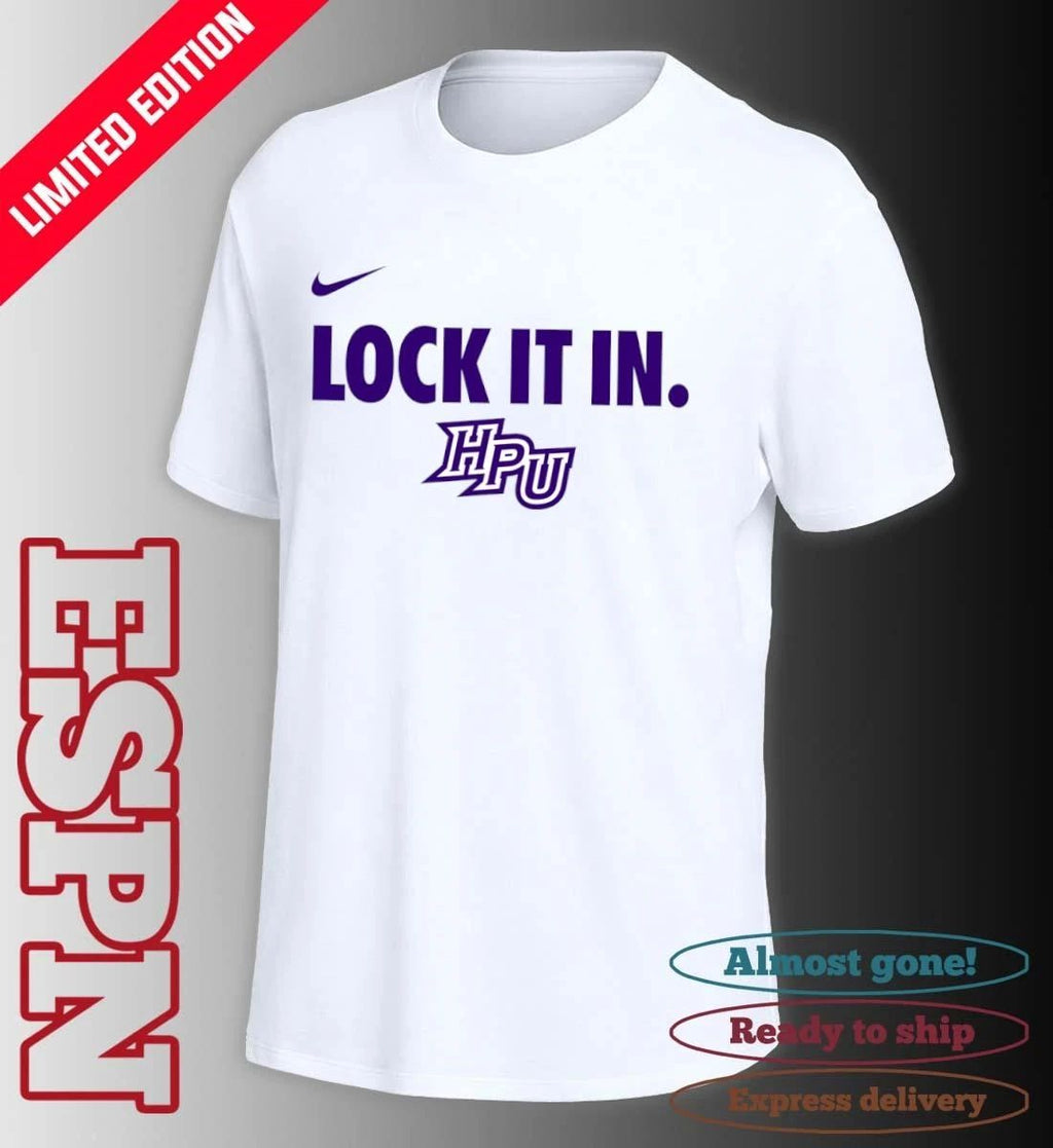 High Point Panthers Basketball Lock It In March Madness T-Shirt