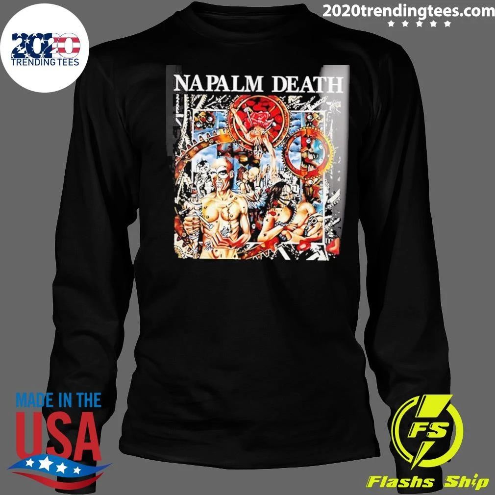 Napalm Death campaign for musical destruction Europe 1992 Shirt