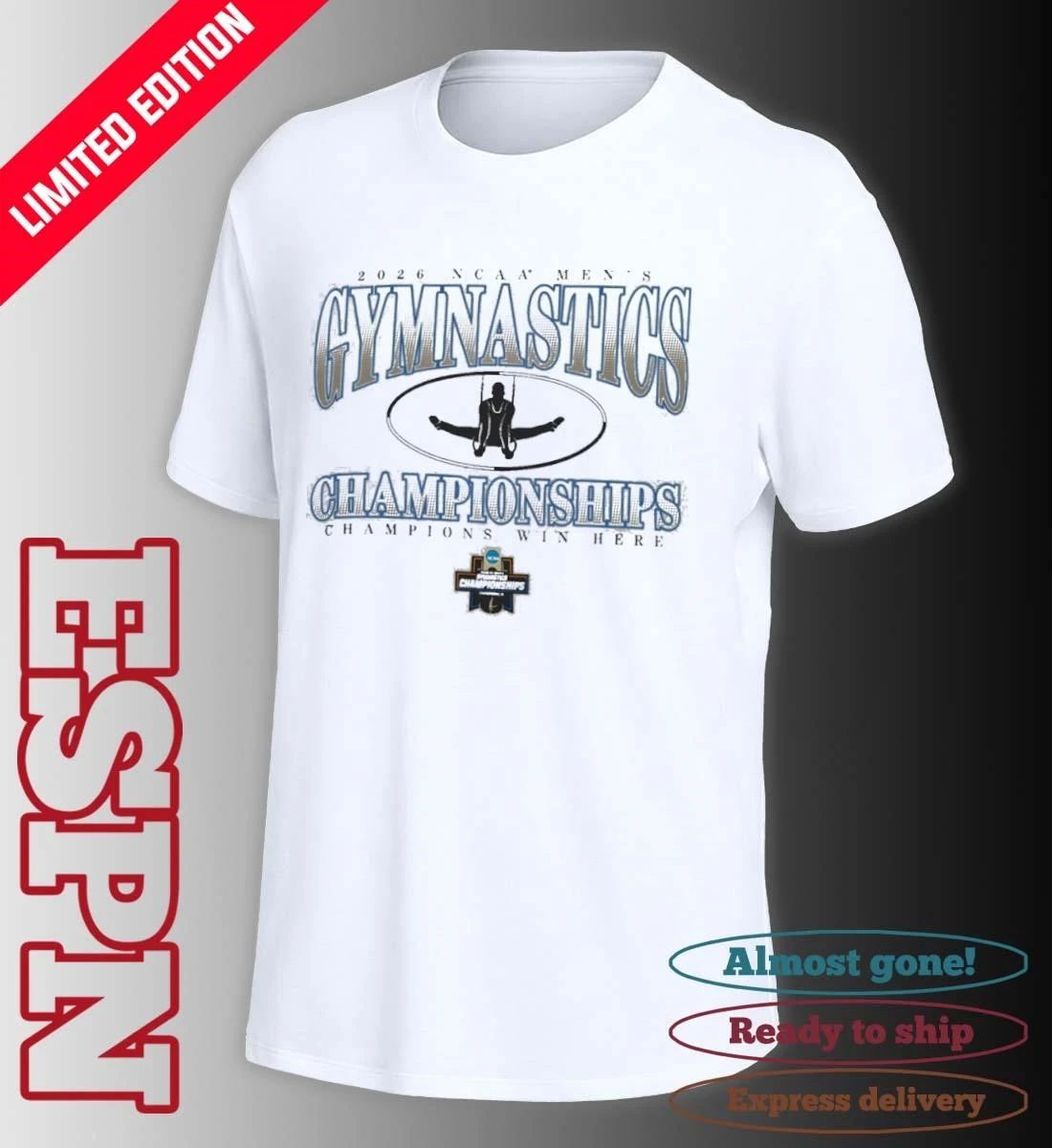2026 NCAA Men’s Gymnastics Championships Shirt