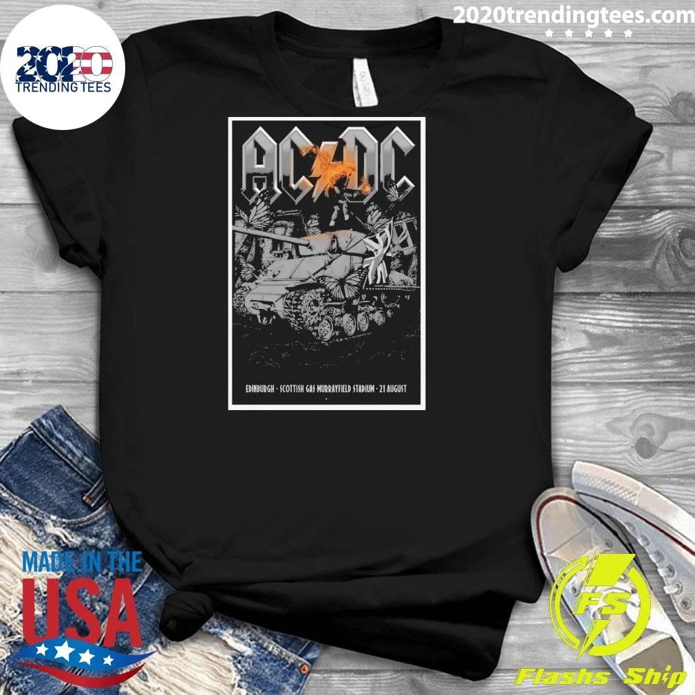 AC-DC Scottish Gas Murrayfield Stadium Edinburgh, Scotland August 21 2025 Shirt