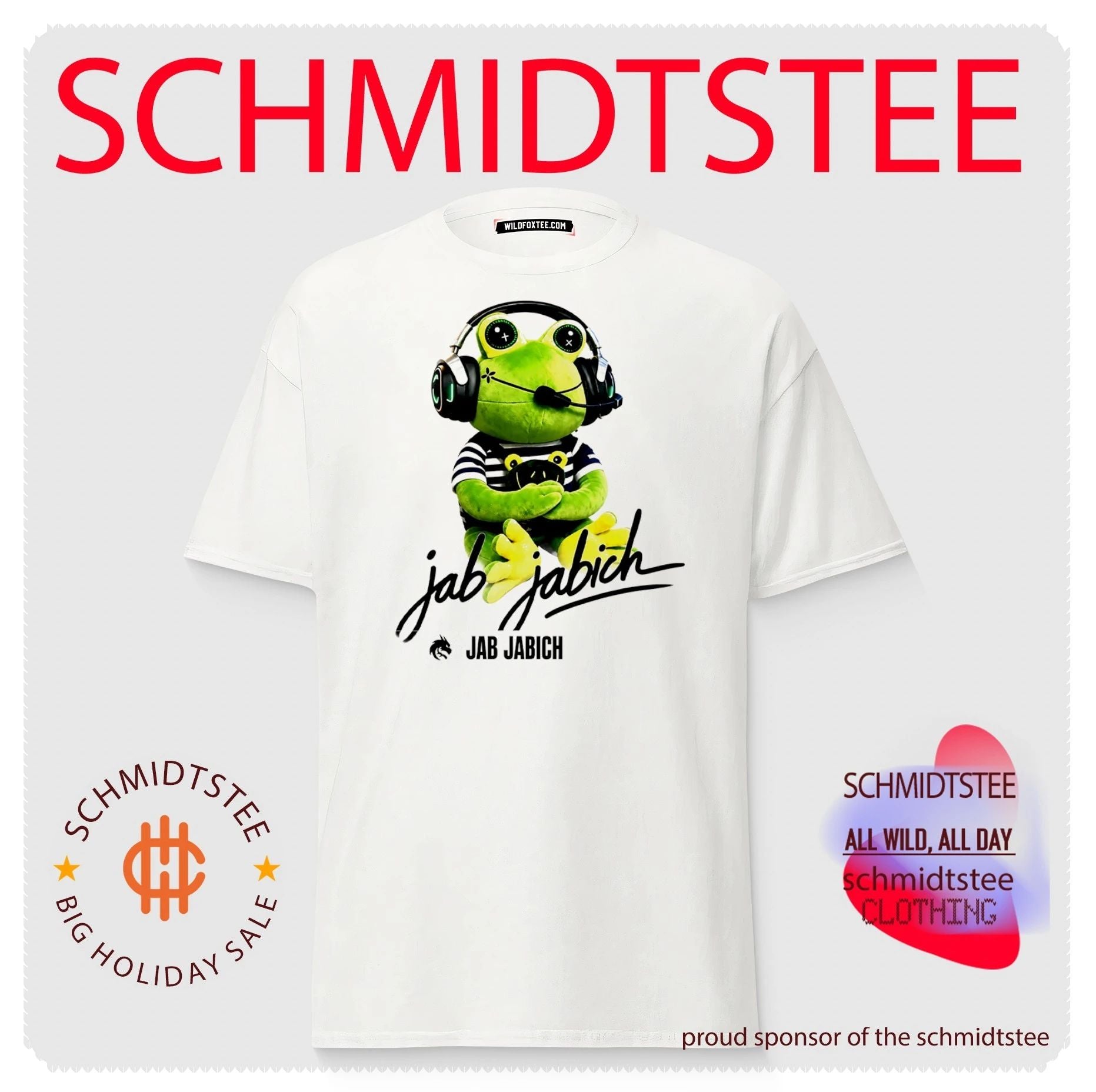 Jab Jabich Frog Mascot shirt