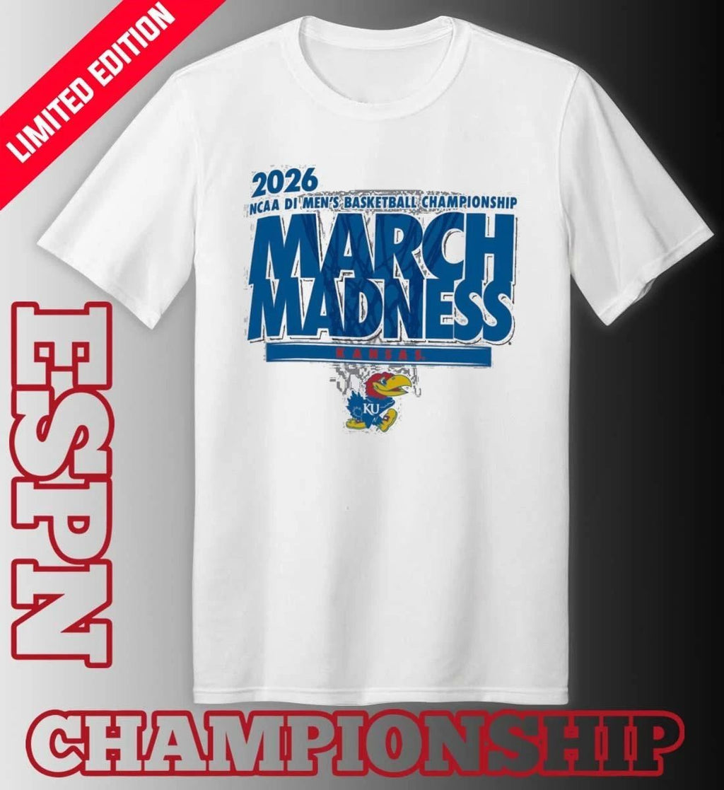 Kansas Men’s Basketball Single Team NCAA March Madness Shirt