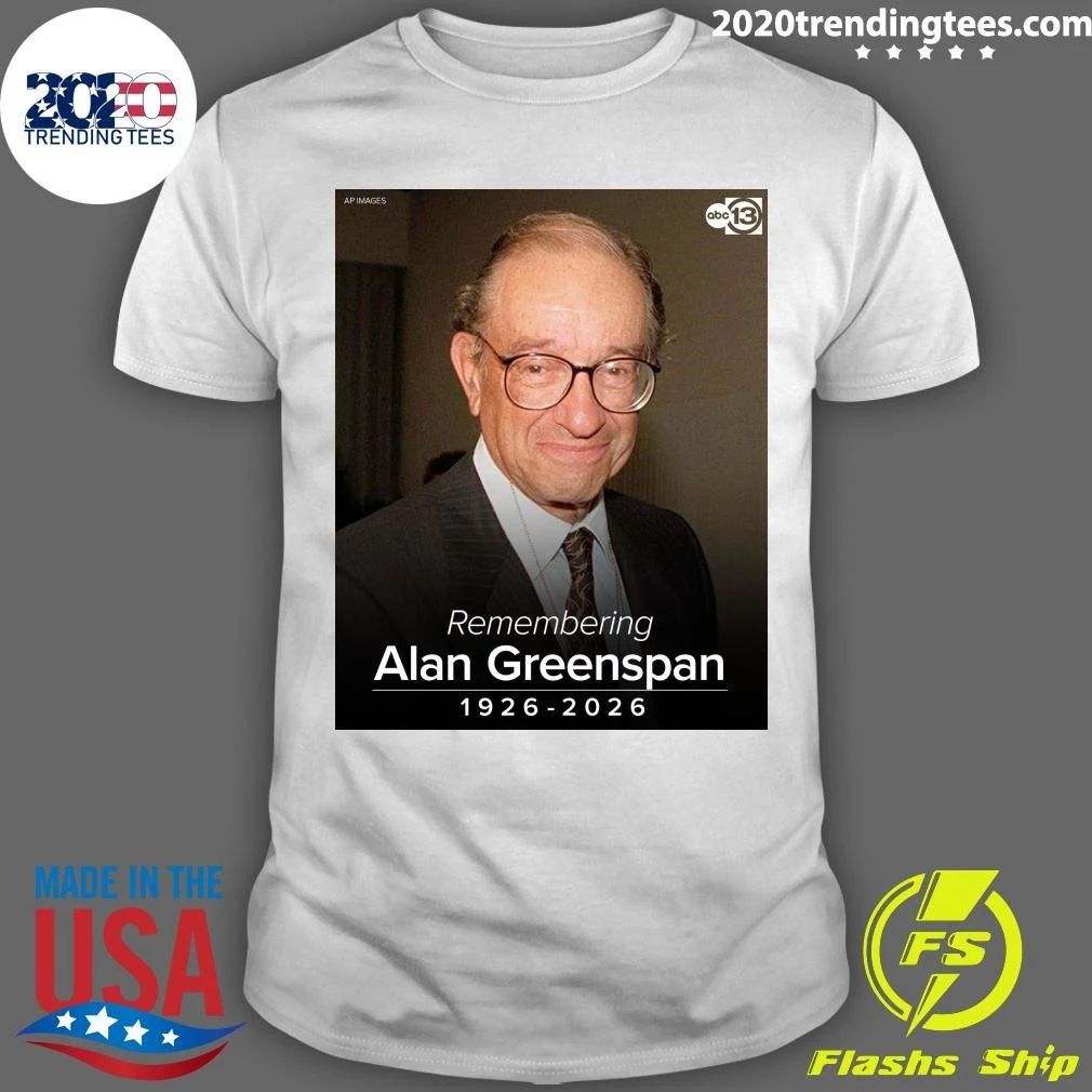 Remembering Alan Greenspan 1926-2026 Shirt