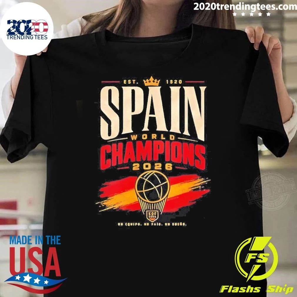 Spain Football World Champions 2026 Shirt