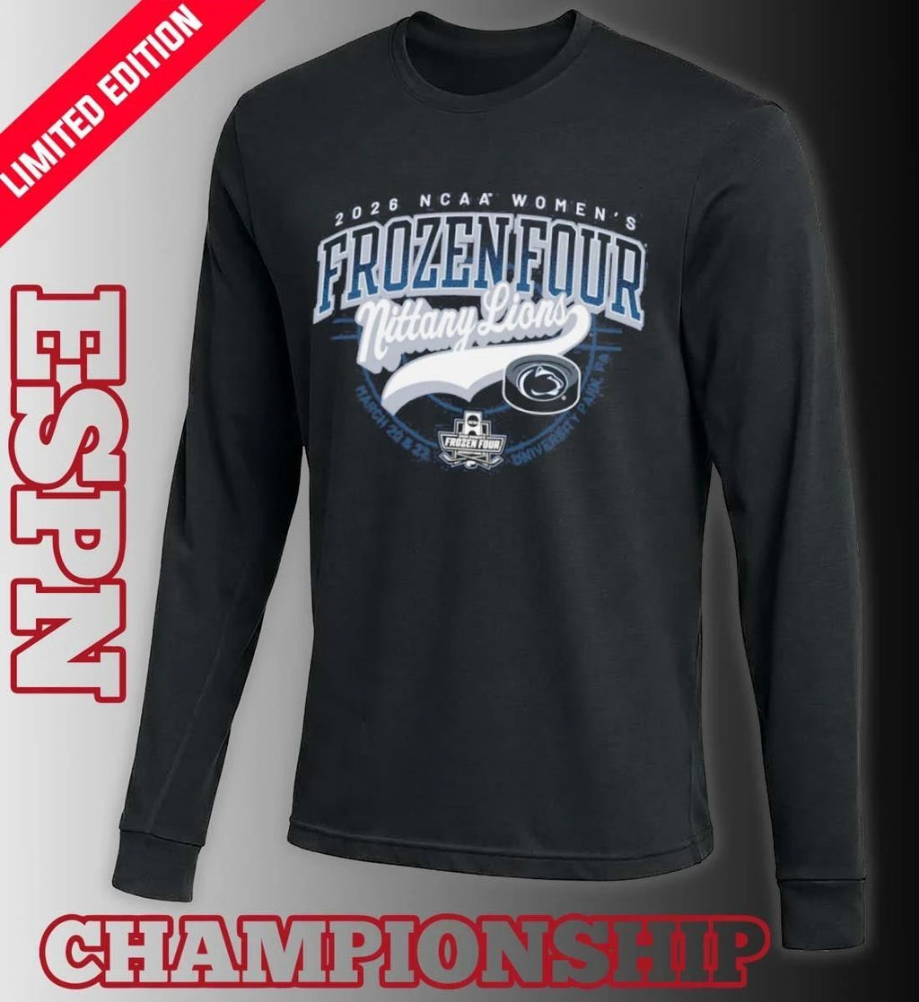 Penn State Nittany Lions 2026 NCAA Women’s Ice Hockey Frozen Four Shirt