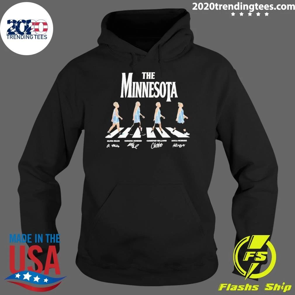 Kayla Mcbride Williams Howard Miles The Minnesota Abbey Road Signatures Shirt