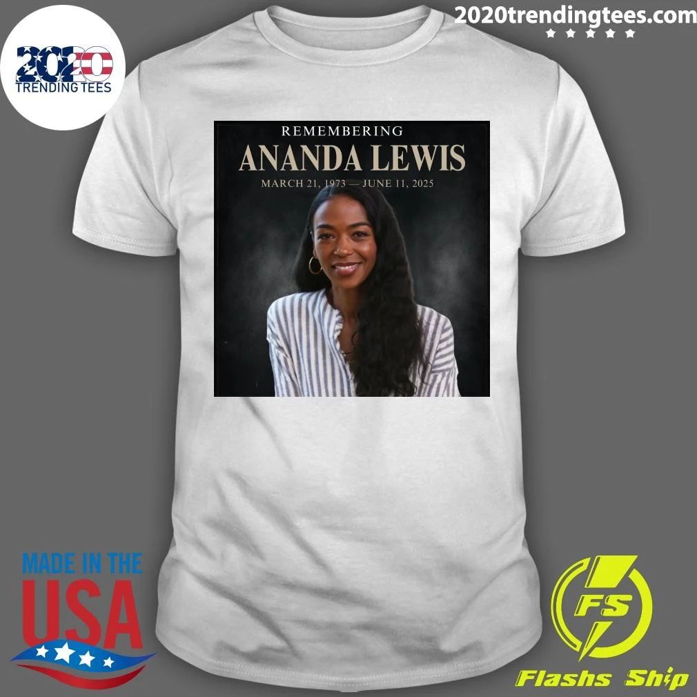 Remembering Ananda Lewis March 21, 1973 — June 11, 2025 Shirt