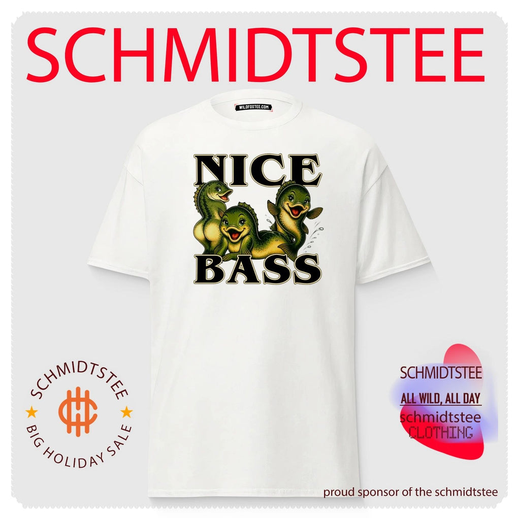 Bass Funny Fishing Pun angler humor shirt