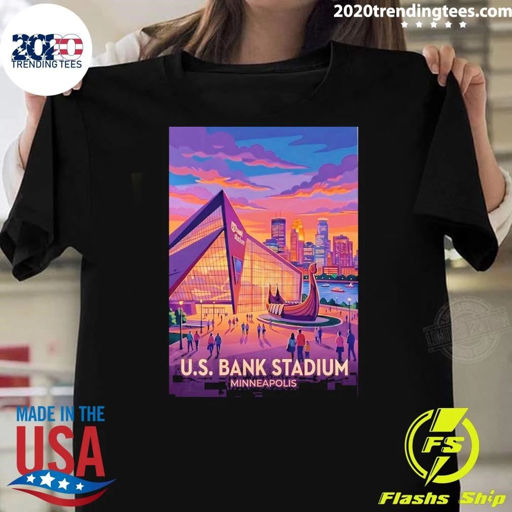 U.S. Bank Stadium Minnesota Football Shirt