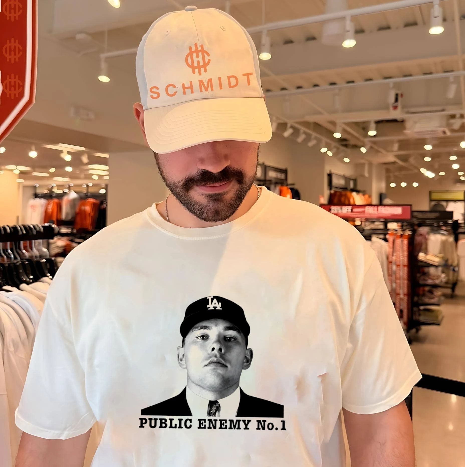 Public Enemy No 1 Los Angeles Dodgers Baseball Player shirt