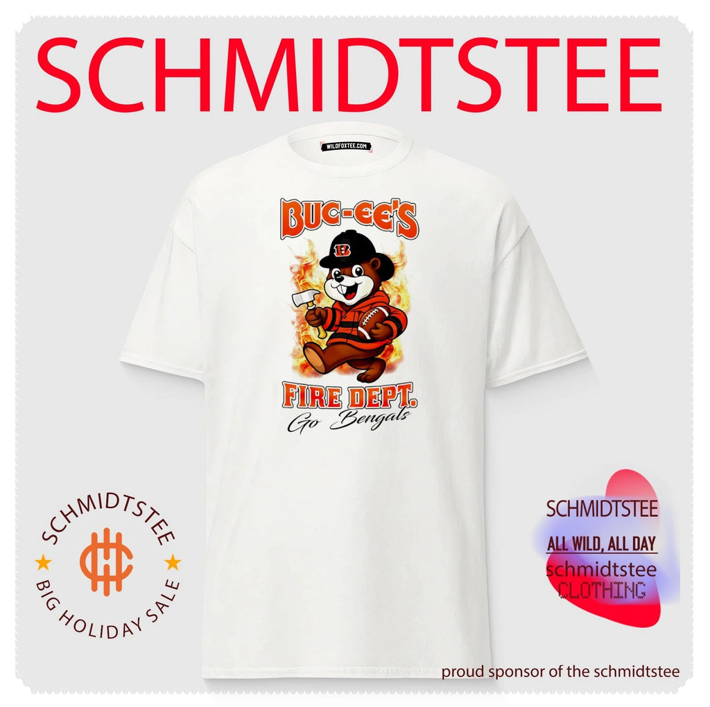 Cincinnati Bengals Buc-Ee’s Fire Dept go Bears Firefighter Strong shirt