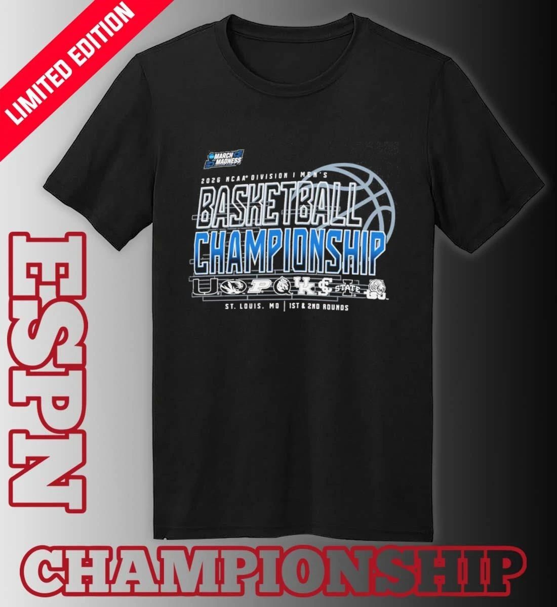 1st, 2nd Rounds 2026 NCAA DI Men’s Basketball Championship – St. Louis, MO Shirt