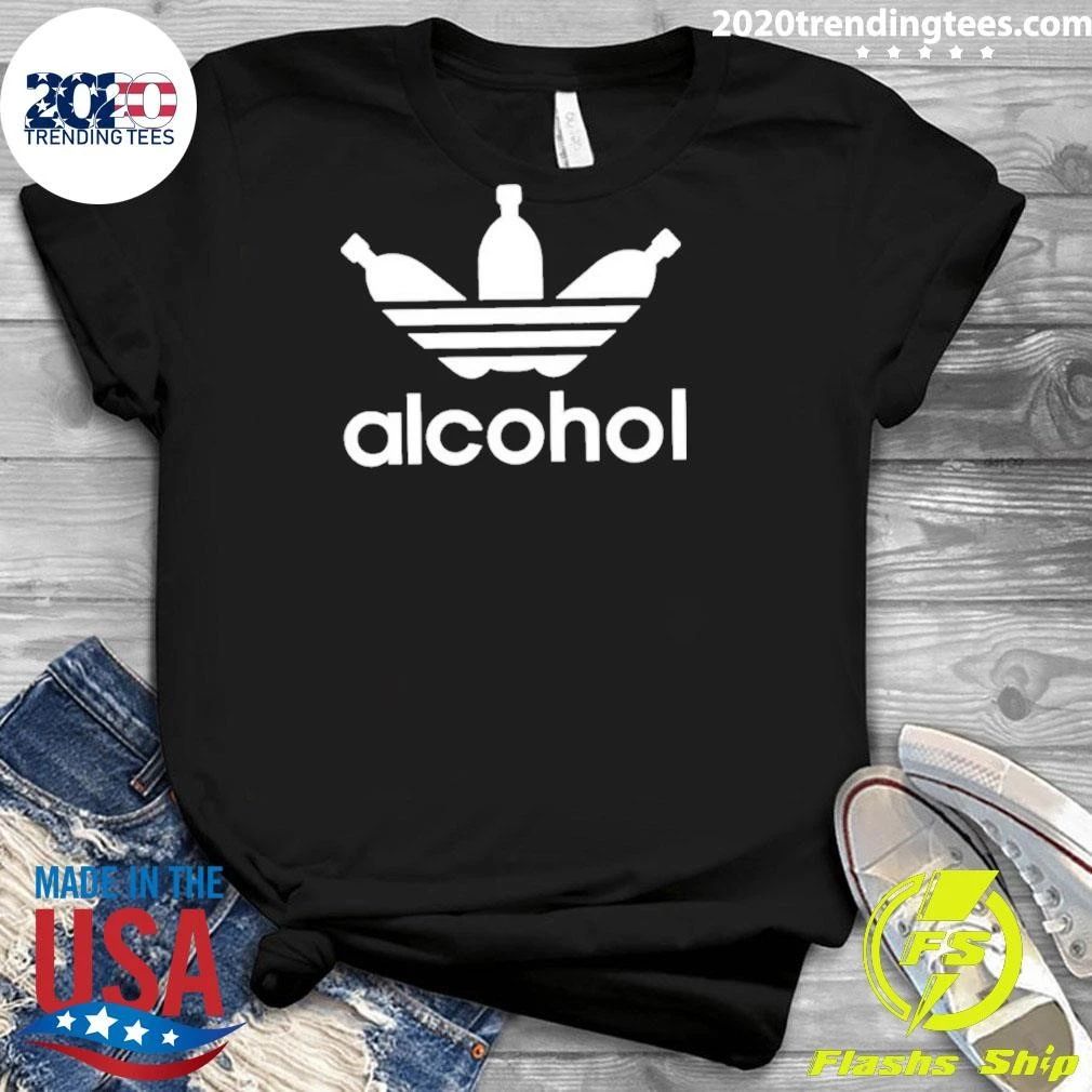 Alcohol Funny Parody Logo Drinking Shirt