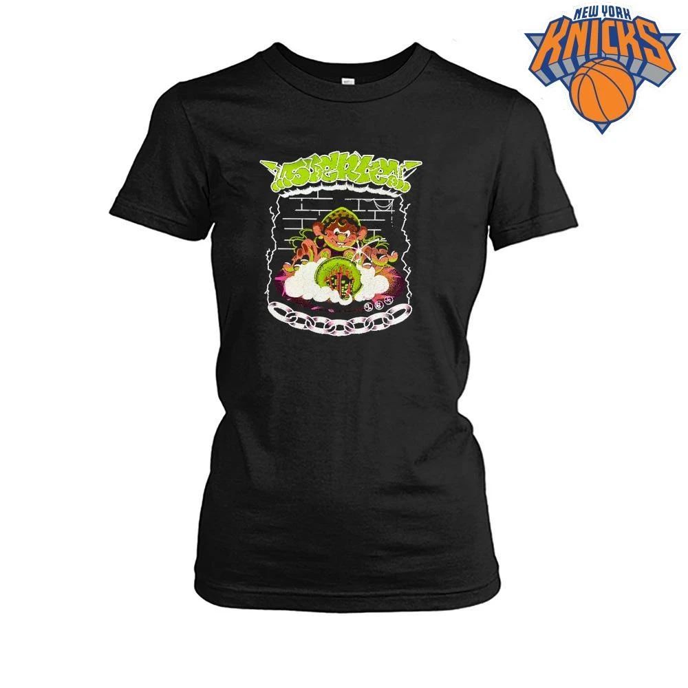 Siberia Streetwear Graphic Cartoon Fortune Teller Wizard Crystal Ball Burning City Shirt