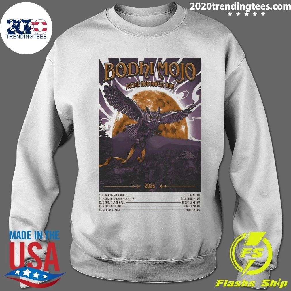 Bodhi Mojo Pacific Northwest Run Tour 26 Shirt