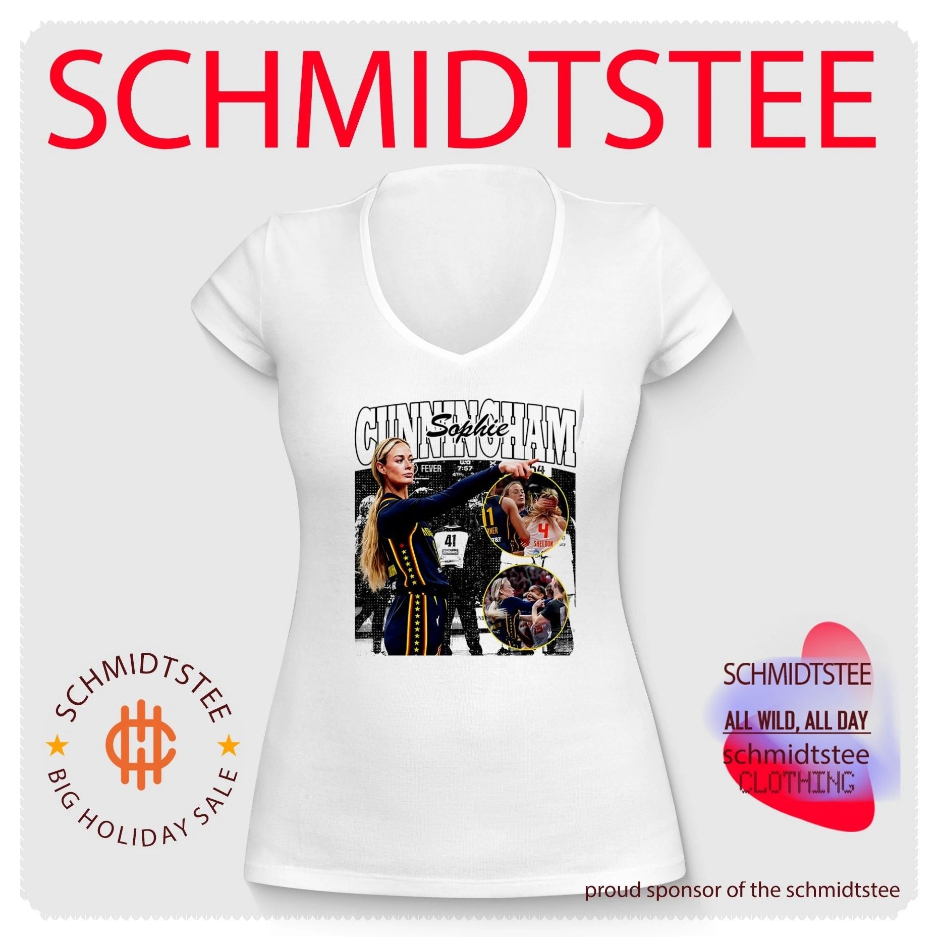 Sophie Cunningham Indiana Fever Basketball Legend shirt