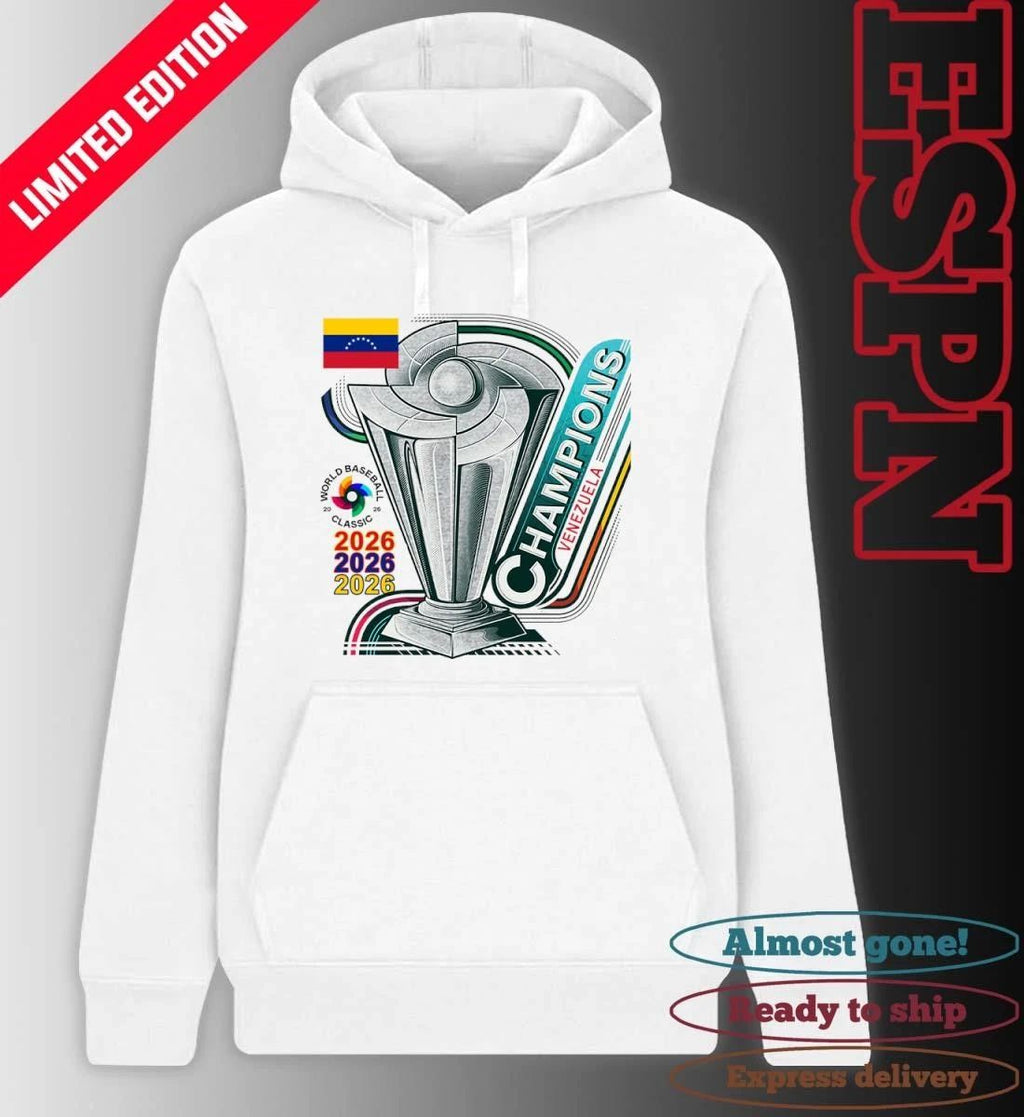 Venezuela Team 2026 World Baseball Classic Champions T-Shirt