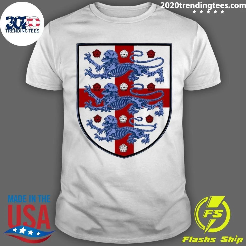 England Death Brigade Three Lions England Soccer World Cup 2026 Shirt