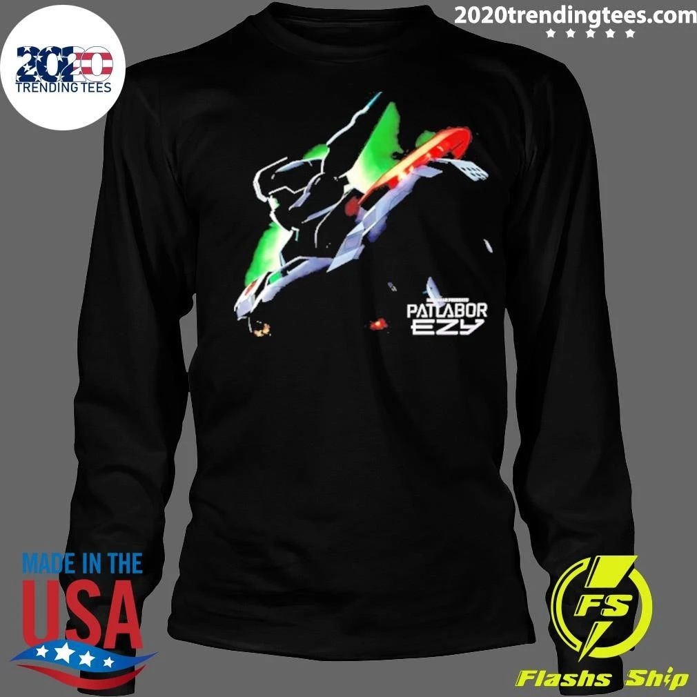 Patlabor Ezy Mecha Anime Robot Headgear Shirt