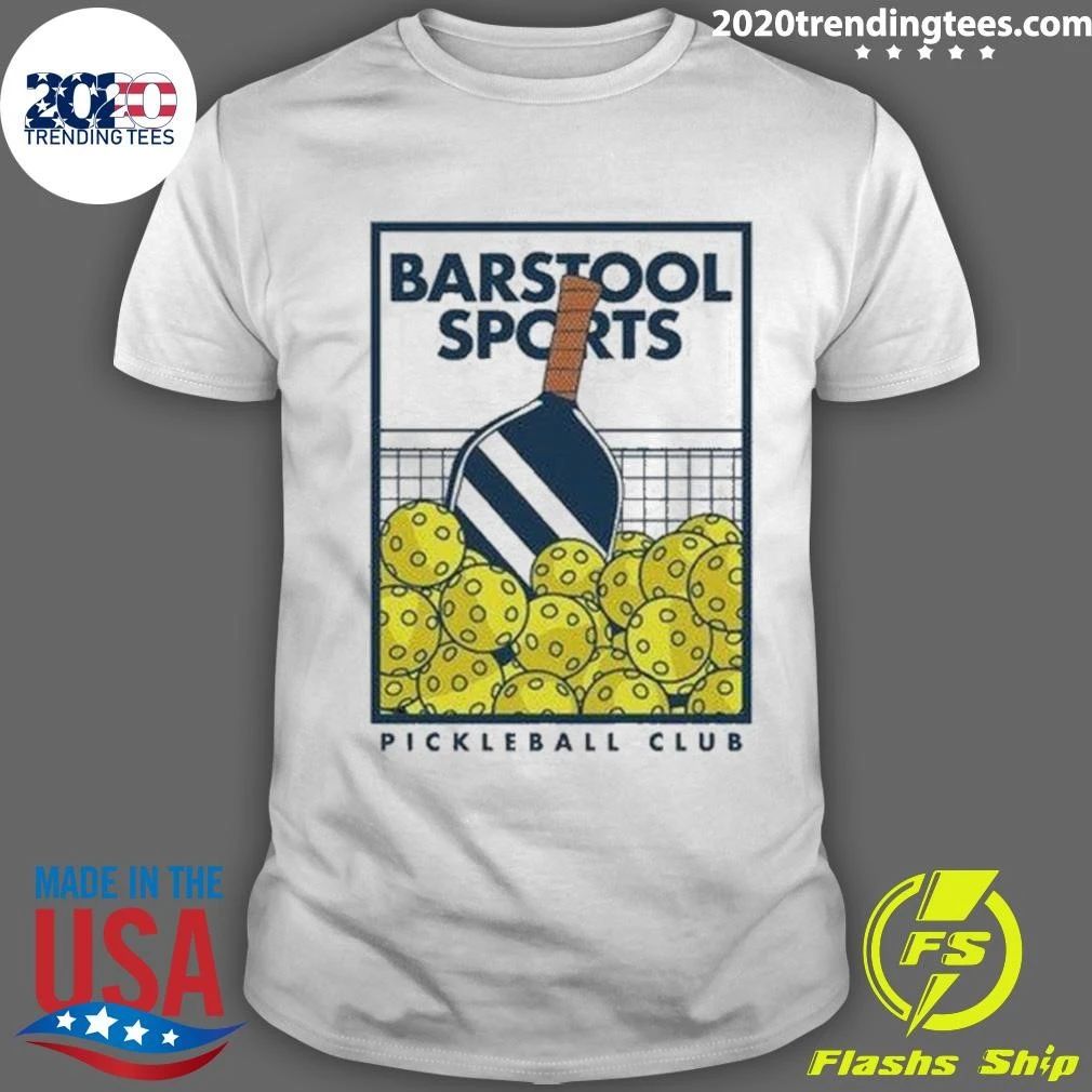 Barstool Sports Pickleball Paddle Tee Shirt