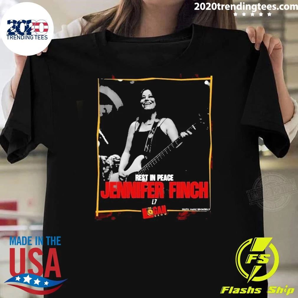 R.i.p. Jennifer Finch. L7’s Bassist Has Died At Age 59 Shirt