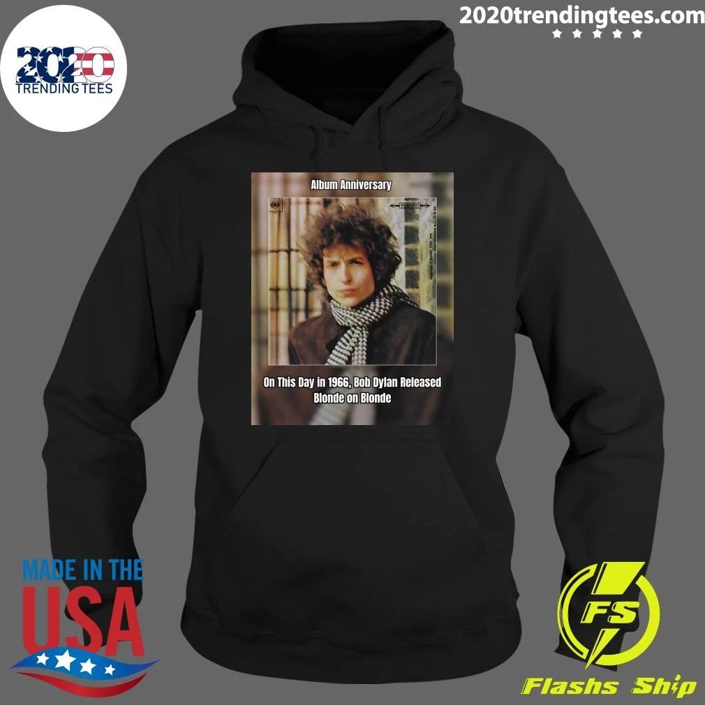On This Day in 1966, Bob Dylan Released Blonde on Blonde Shirt