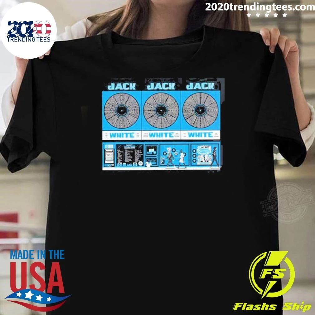 Jack White Toronto Ontario Canada At RBC Amphitheatre On July 14 2026 Record Stores Tribute Shirt