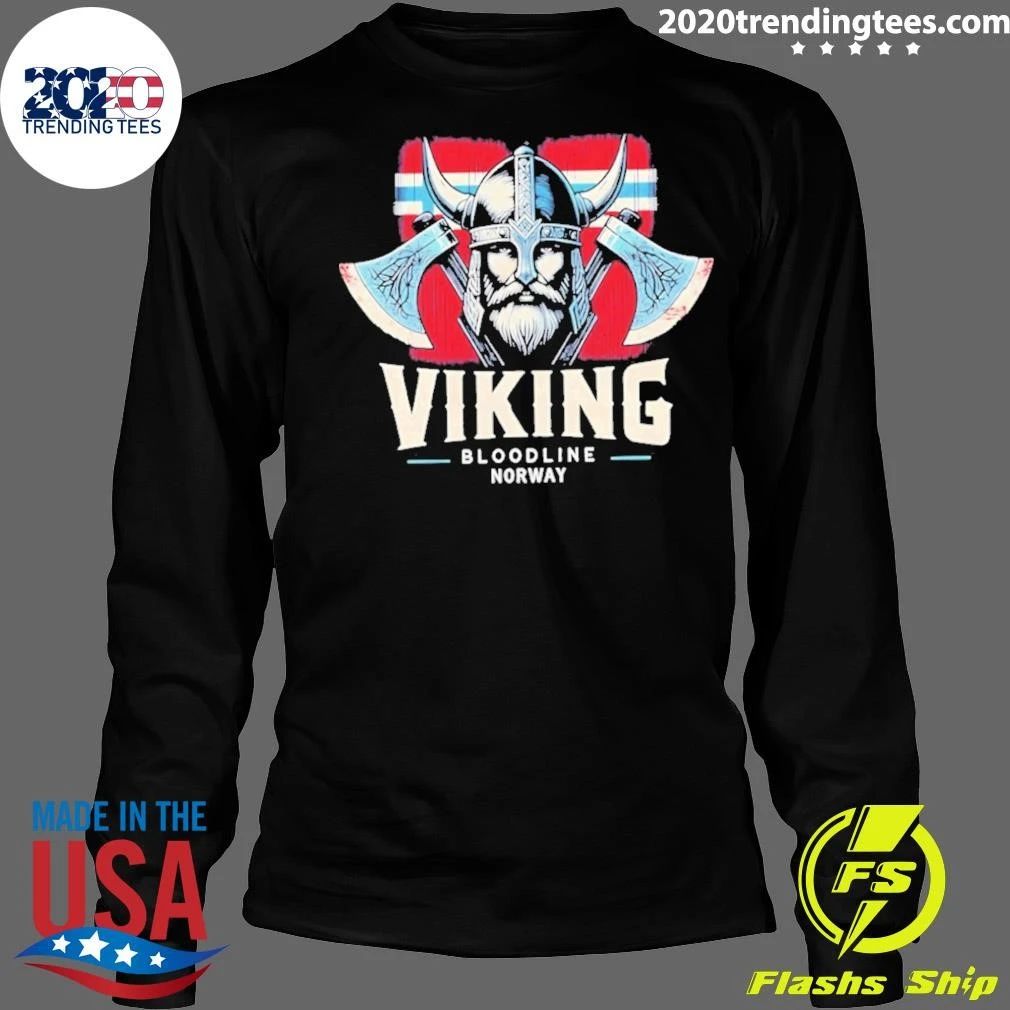 Viking Bloodline Norway Norse Warrior Shirt