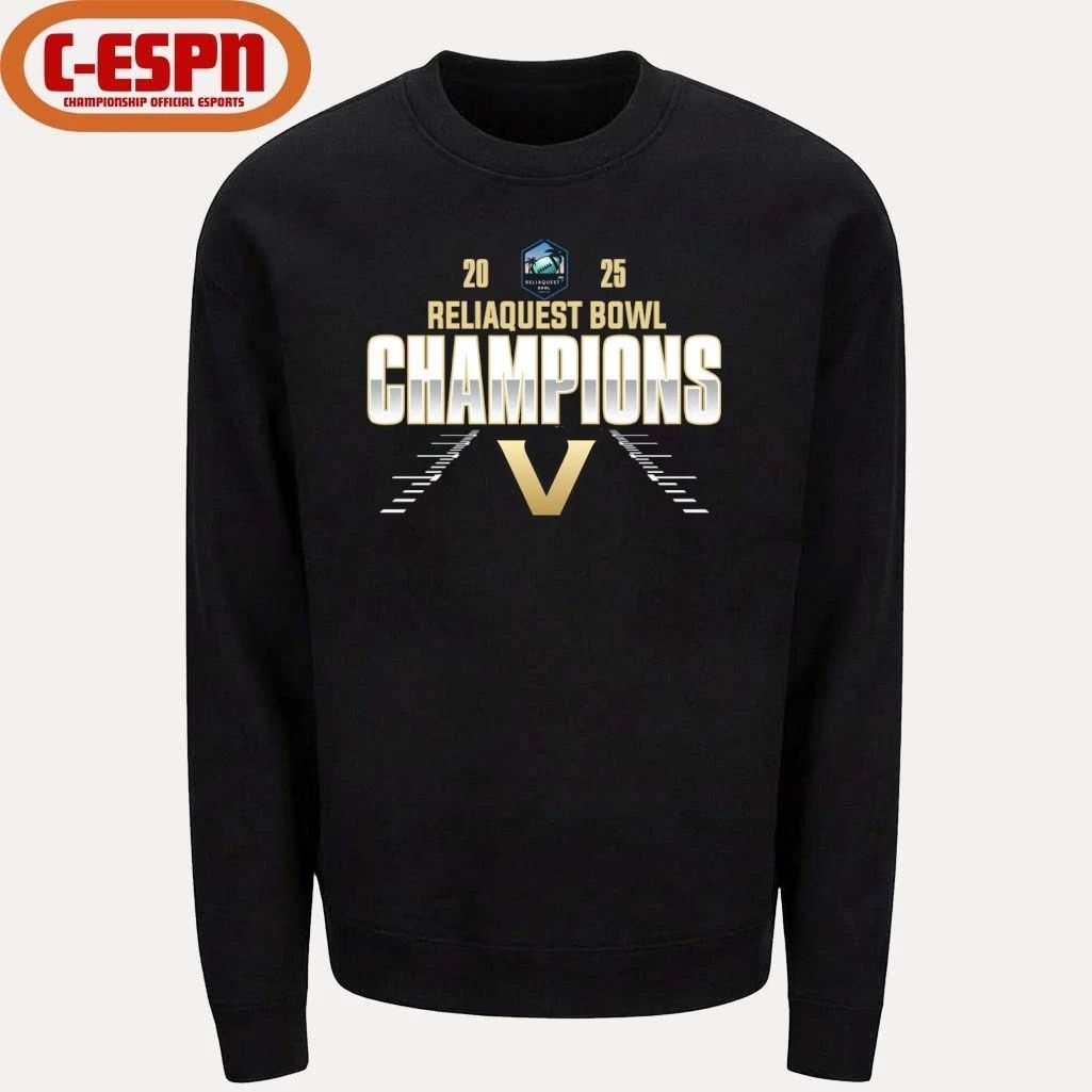 Vanderbilt Commodores Reliaquest Bowl Champions 2025 shirt