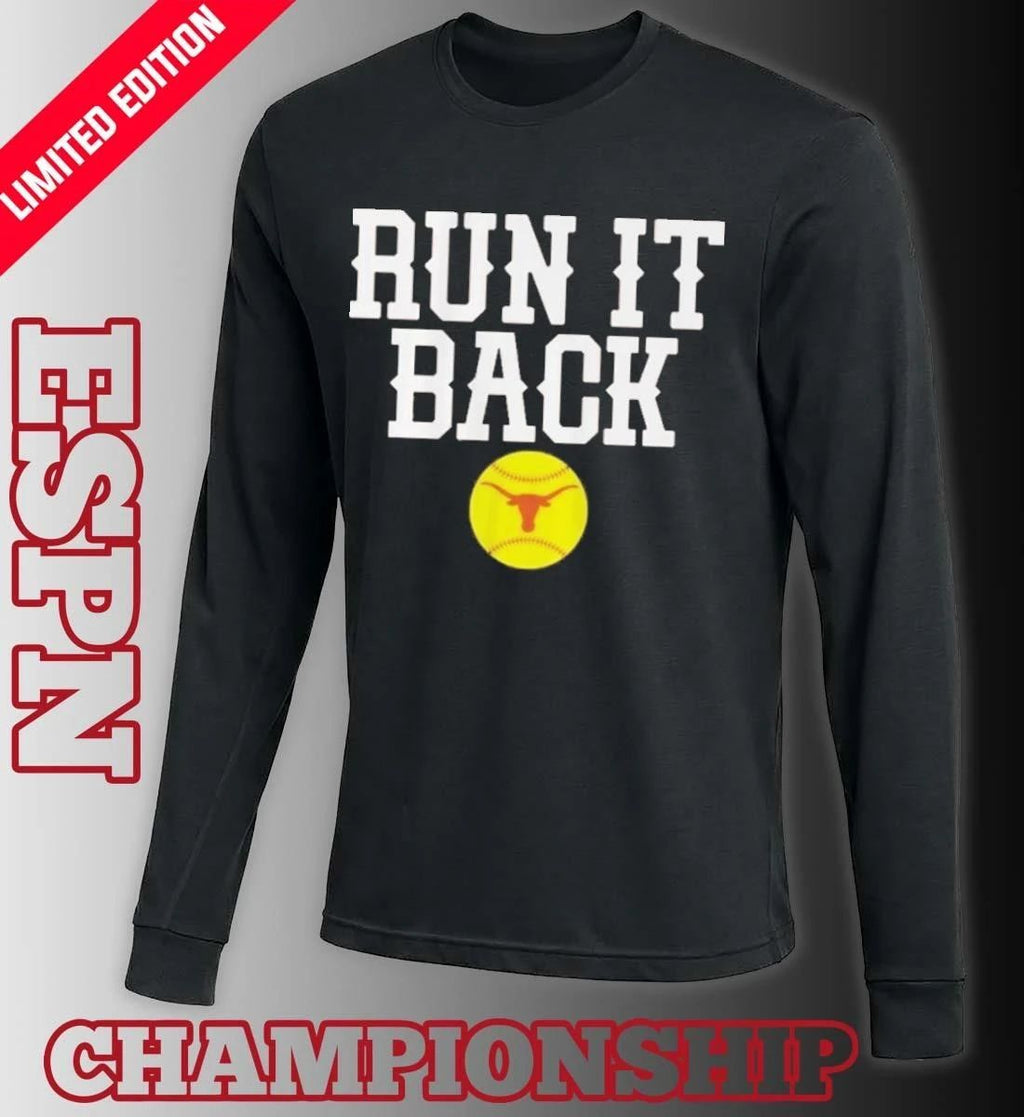 Texas Longhorns Run It Back Softball Shirt