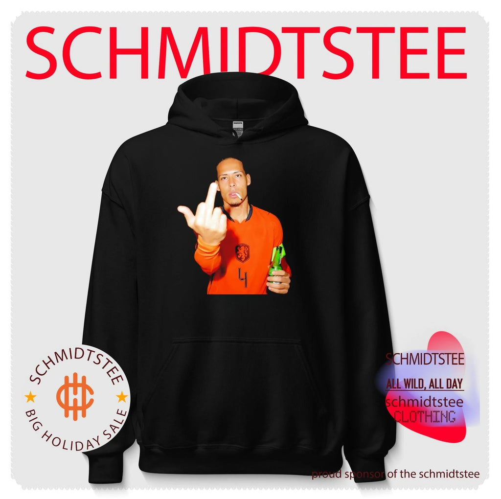 Virgil van Dijk Netherlands National Team Middle Finger shirt