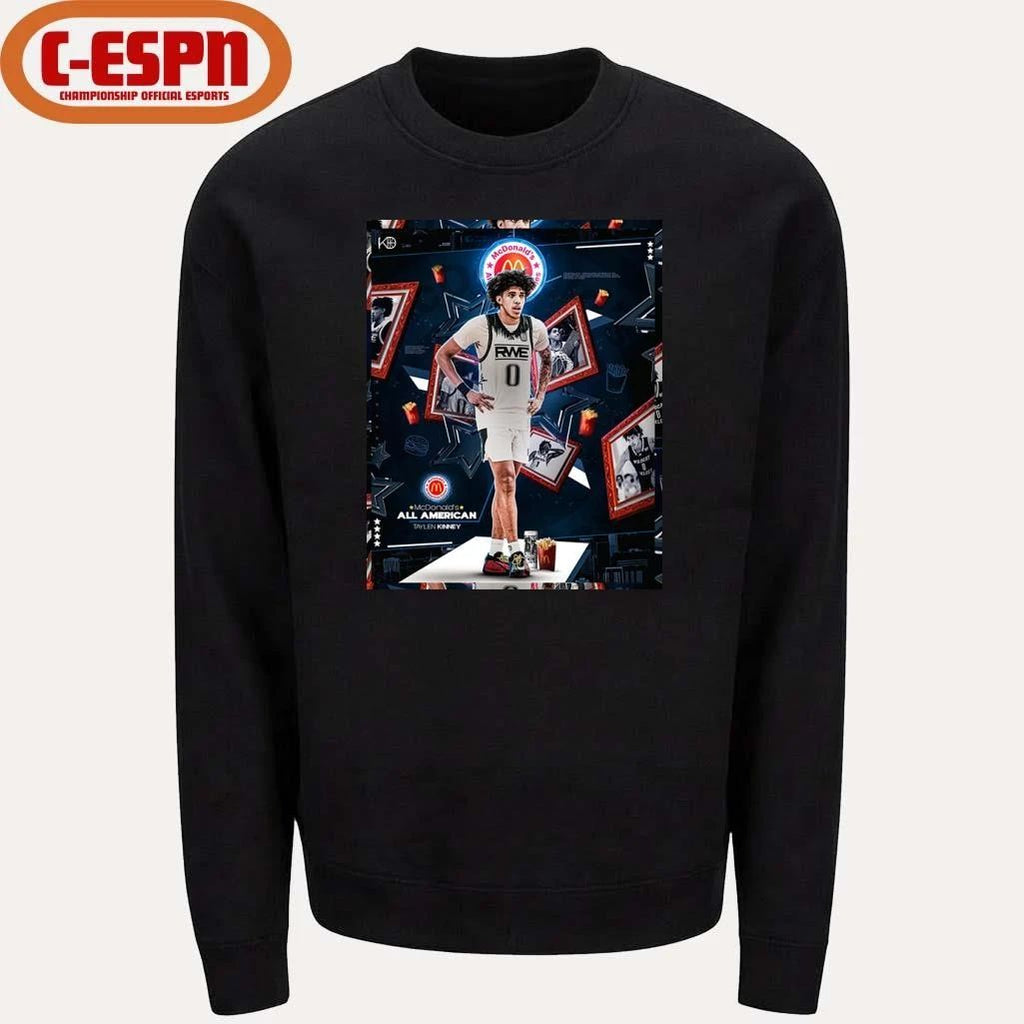 McDonald’s All-American Games Taylen Kinney shirt