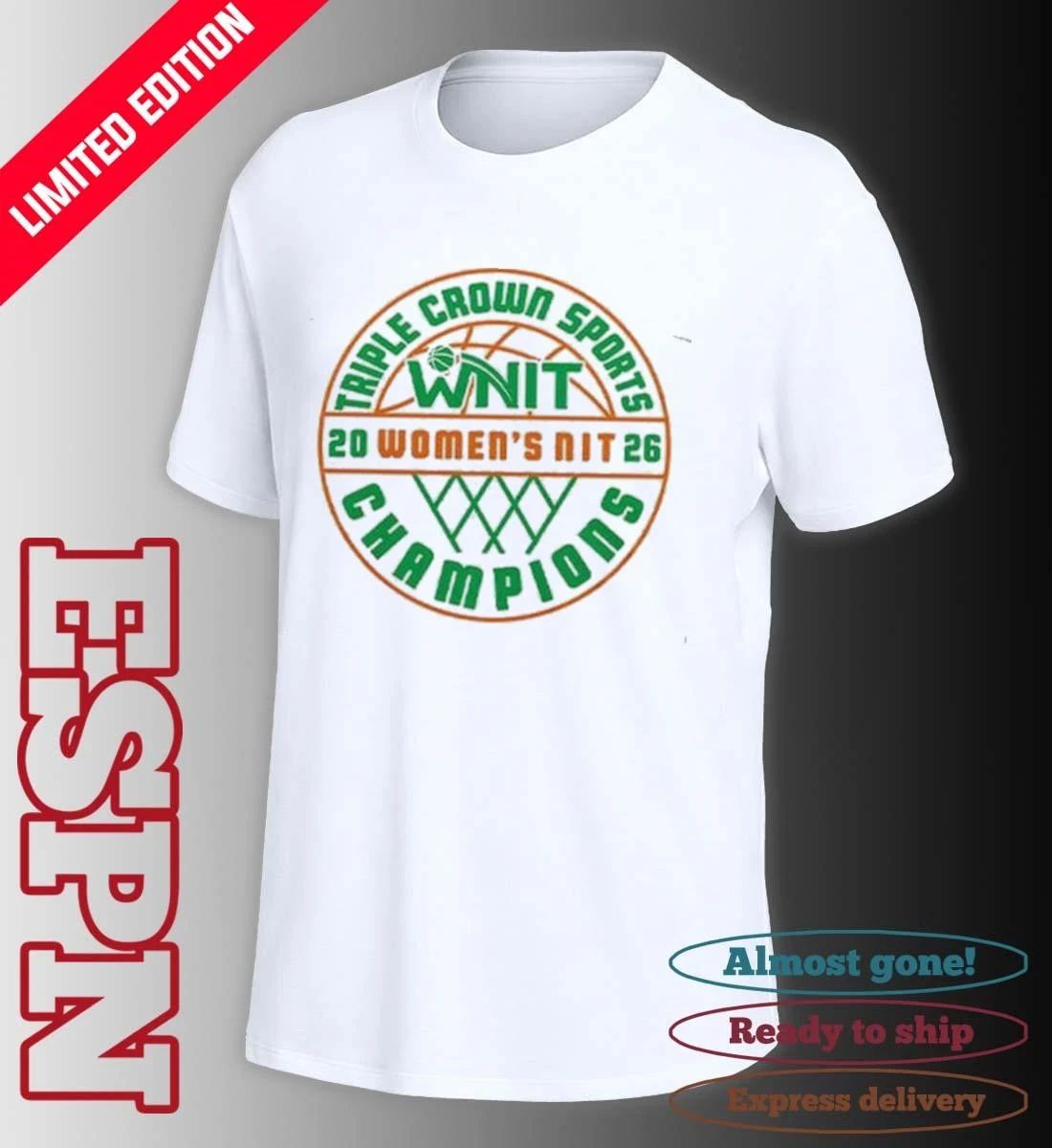 Marshall Thundering Herd Triple Crown Sports Women’s NIT champions shirt