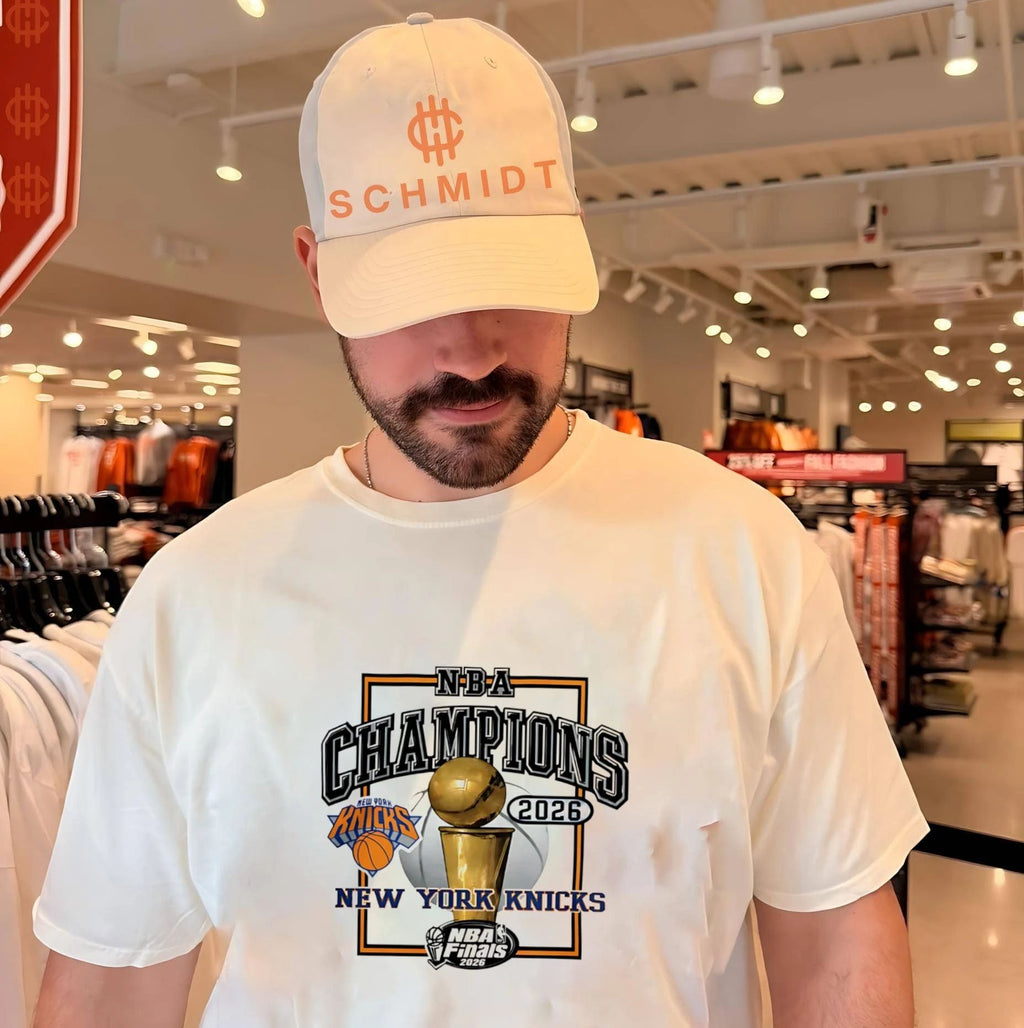 New York Knicks 2026 NBA Cup Champions Basketball Graphic shirt