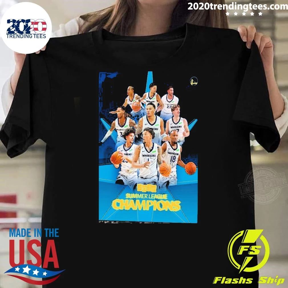 Golden State Warriors Are 2026 Nba Summer League Champions Home Decor 2026 Shirt
