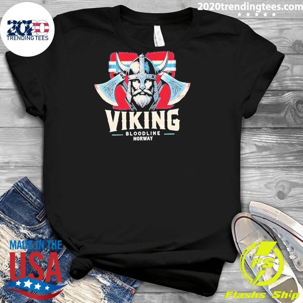 Viking Bloodline Norway Norse Warrior Shirt