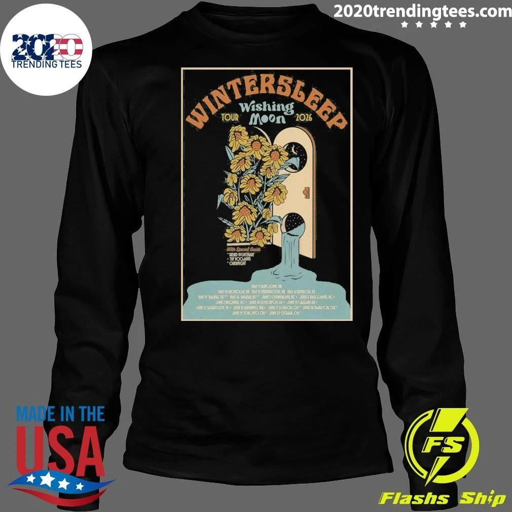 Wintersleep Wishing Moon Tour 2026 Shirt
