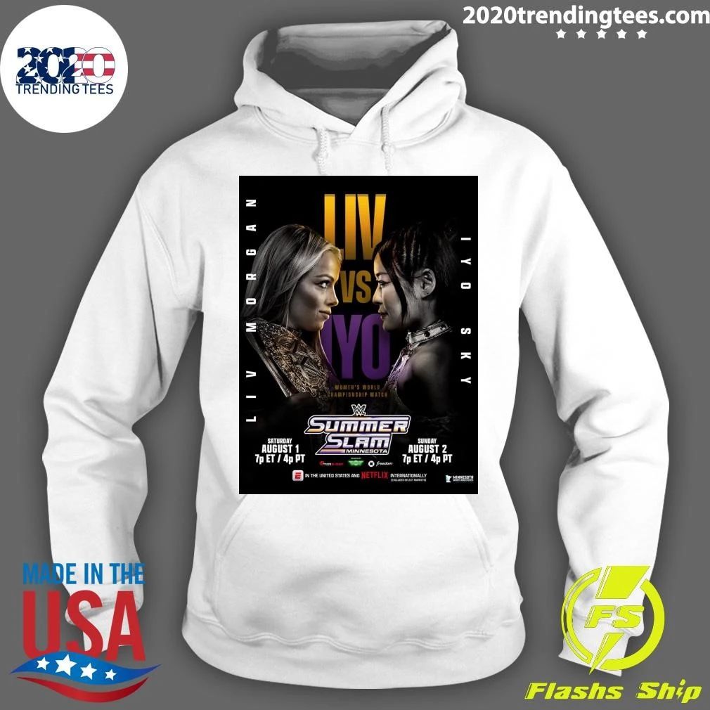 Liv Morgan Vs. Iyo Sky For The Women’s World Championship At Summerslam 2026 Shirt