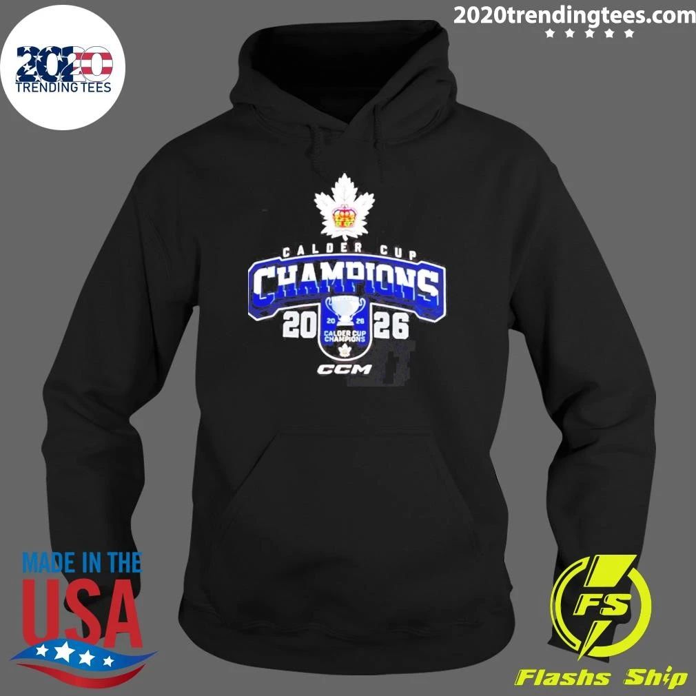 Toronto Marlies 2026 Calder Cup Champions Celebrating Shirt